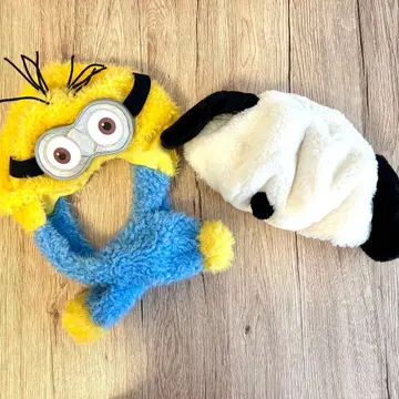 유니버셜 스누피 미니언 모자