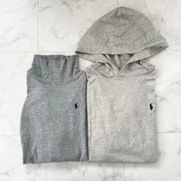 2세트 POLO 랄프 로렌 니트 얇은 소재 후드티 여성용
