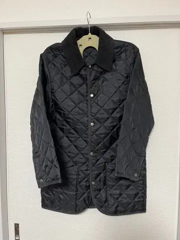 Mackintosh&SHIPS 블랙 퀼팅 자켓 코트