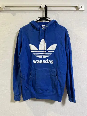 wasedas 후드 부착 후드티 L 사이즈