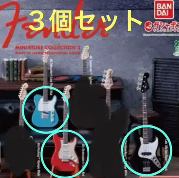 Fender 펜더 미니어처 컬렉션 2 60's 3종 세트