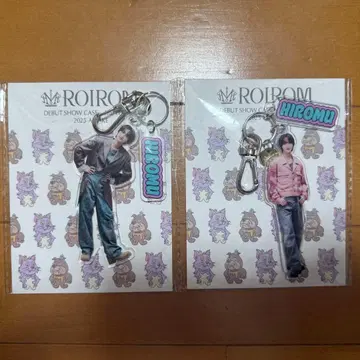 ROIROM 혼다 타히로 아크릴 키링 아크릴 키 참