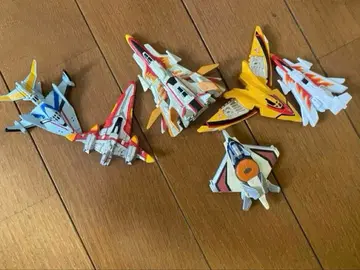 울트라맨 시리즈 비행기형 피규어 6체 세트 울트라 메카 BEST