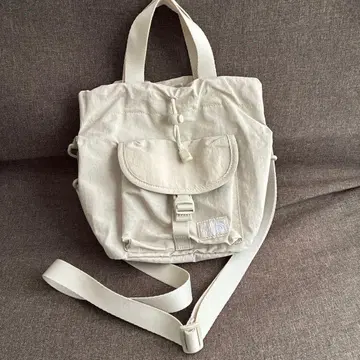 THE NORTH FACE 베이지 숄더백