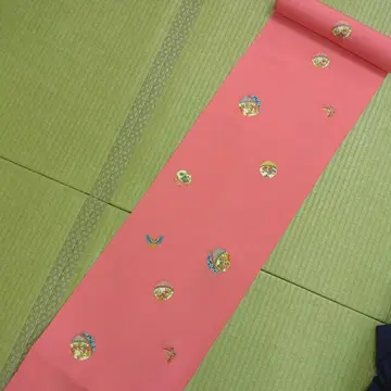 새상품  순수 실크 옷감 44