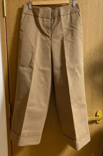 CINOH 베이지 와이드 팬츠 40