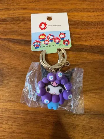 산리오 미야쿠미야쿠 키링 쿠로미 파스텔