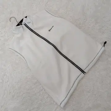 새상품 [바디맥스] (F) 플리스 집업 베스트 야마모토 간사이 화이트