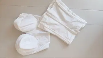 브라이덜 이너 화이트 코르셋 스타일 65-88