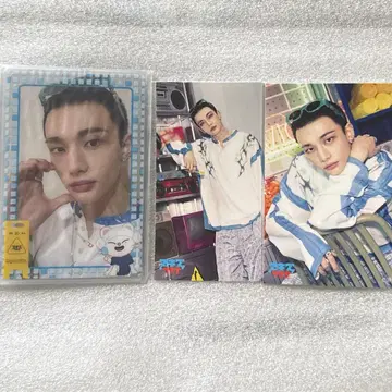 straykids 스키즈 사우나 온라인 복권 현진 3종 세트