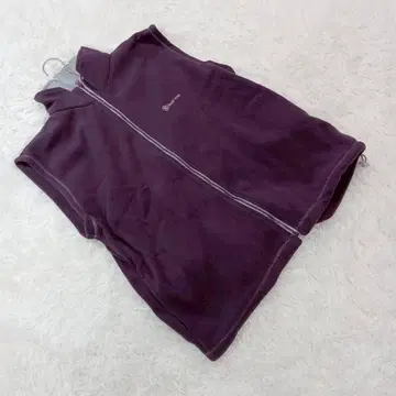 새상품 [바디맥스] (F) 플리스 집업 베스트 야마모토 간사이 보라색