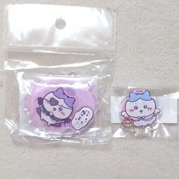 치이카와 천사 악마 레이어 아크릴 스탠드 타천 하치와레 2점