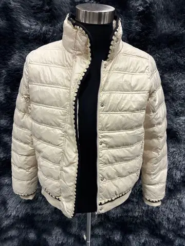 미사용품 La MODE 라모드 다운 코트 블랙 여성용 L 사이즈