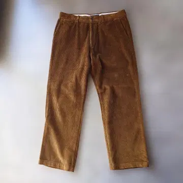 유즈드 굵은 폭 코듀로이 팬츠 w34