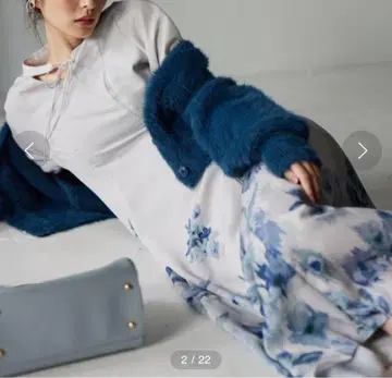 페더 크롭 가디건 정가 9,900엔