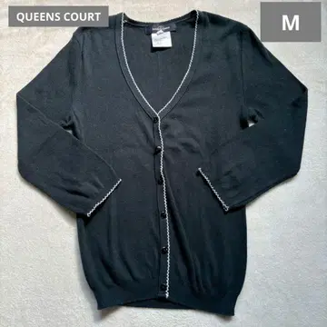 QUEENS COURT V넥 가디건 M