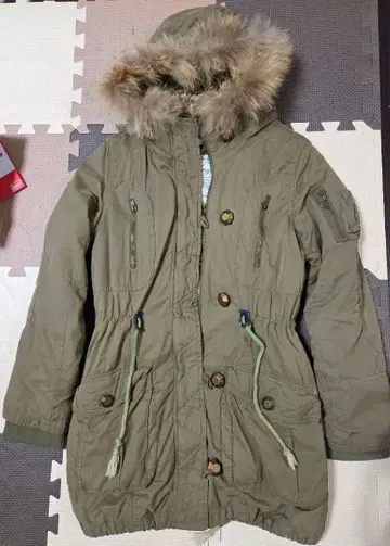 INGNI 레오파드 무늬 모즈 코트