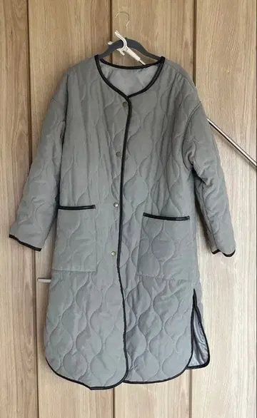 titivate 올리브 그린 퀼팅 자켓