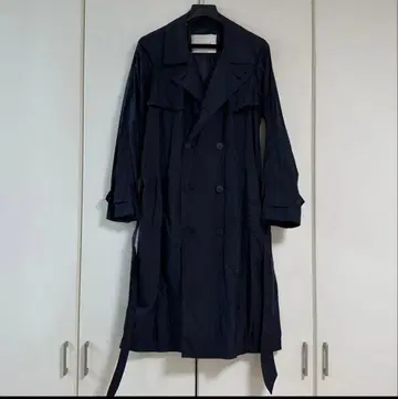 MACKINTOSH 매킨토시 나일론 트렌치코트 네이비