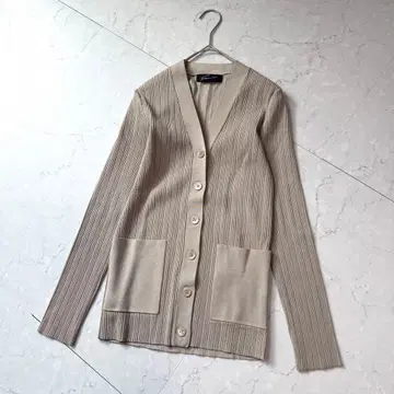 스터닝 루어 리브 가디건 S 베이지