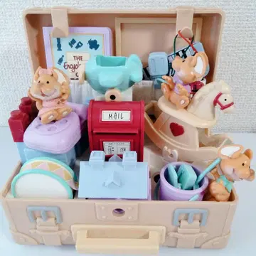 타카라 쥐 장난감 상자 스테이셔너리 세트 레트로 문구 1993