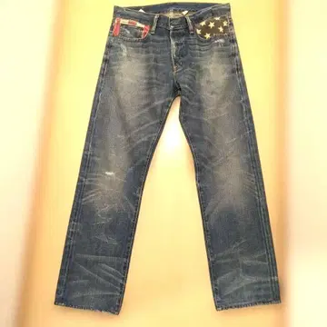 랄프 로렌 데님 서플라이 성조기 w31 데미지 가공