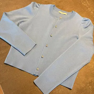 ANAYI 라이트 블루 긴팔 가디건