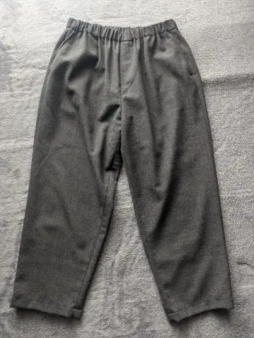 미즈이로 인드 와이드 팬츠 이지 팬츠 그레이