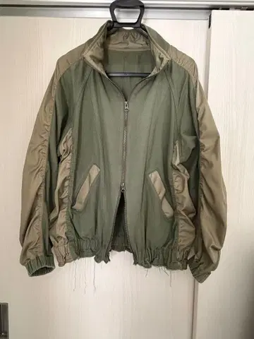 더블 지퍼 개더 블루종 CIAOPANIC