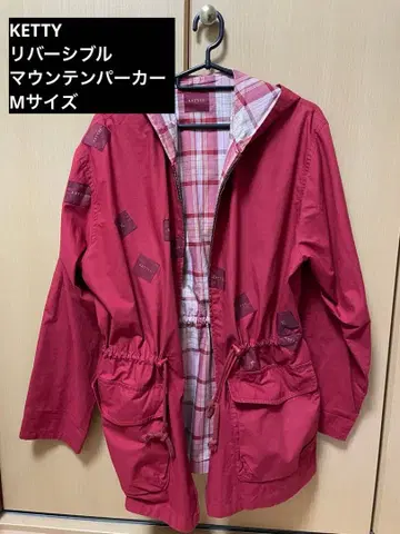 캐주얼 마운틴 파카 빨간색 리버서블 케티 KETTY 새상품급