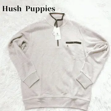 [ 새상품급 ] Hush Puppies 허시파피 하프 지퍼 니트 택 포함
