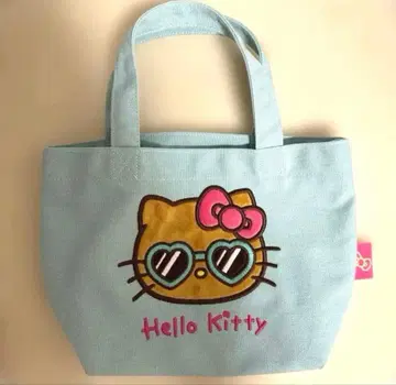 일광화상 키티 헬로키티 미니 토트백 민트 스카이블루 산리오