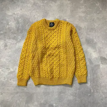 아란 니트 아이슬란드제 이와쿠 케이블 니트