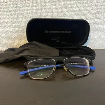 언더아머 UA5004/G 안경 프레임 케이스 포함 블랙/파랑