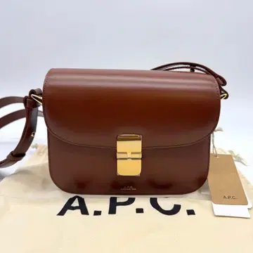 미사용 새상품 A.P.C. Grace 숄더백 S 브라운