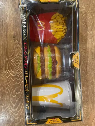 에반게리온 햄버거 세트 피규어