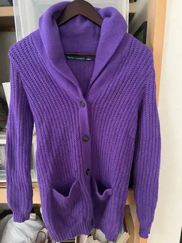 랄프 로렌 여성용 니트 가디건