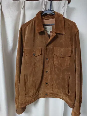 L.L.Bean 브라운 스웨이드 자켓