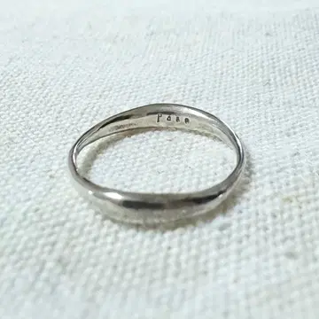 Paso jewelry 실버 핑키링 5호