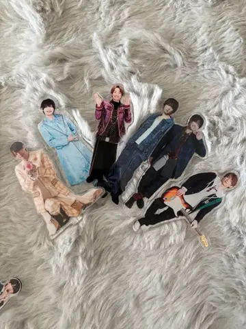 후쿠모토 타카하루 아크릴 스탠드 받침대 포함