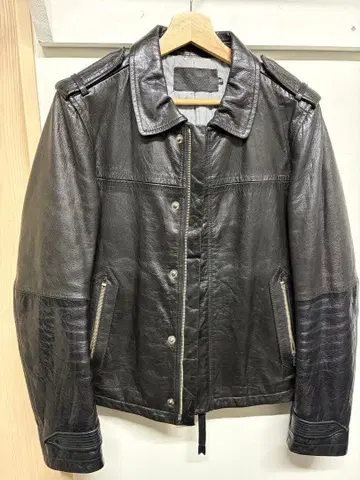 SPUTNIK 싱글 라이더 자켓 3 소가죽