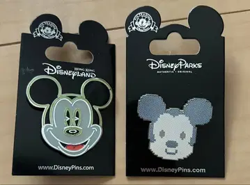 디즈니 미키 핀 배지 핀 랜야드 해외 파크 wdw