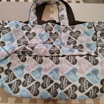 하트 무늬 보스턴 백