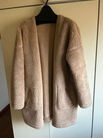 베이지 보아 무스탕 코트 The Dayz tokyo