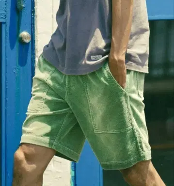 [ 새상품급 ] BAYFLOW 캘리포니아 코듀로이 숏팬츠