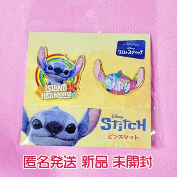 릴로 & 스티치 핀 배지 극장판 한정판 디즈니
