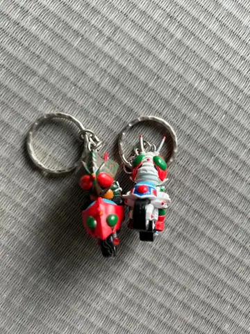 레트로 미사용 역대 가면라이더 피규어 키링