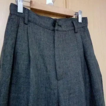 FREAK'S STORE 울리 터치 턱 와이드 팬츠 S 사이즈