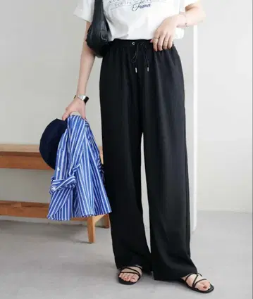 [ 시착만 한 상품 ] 드레이프감 이지 팬츠 DISCOAT