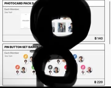 방콕 SnowMan 1st POP-UP 굿즈 메구로 렌